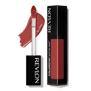Revlon ColorStay Satin Ink Liquid Lipstick, 013 Holy Pumpkin, 0.17 fl oz